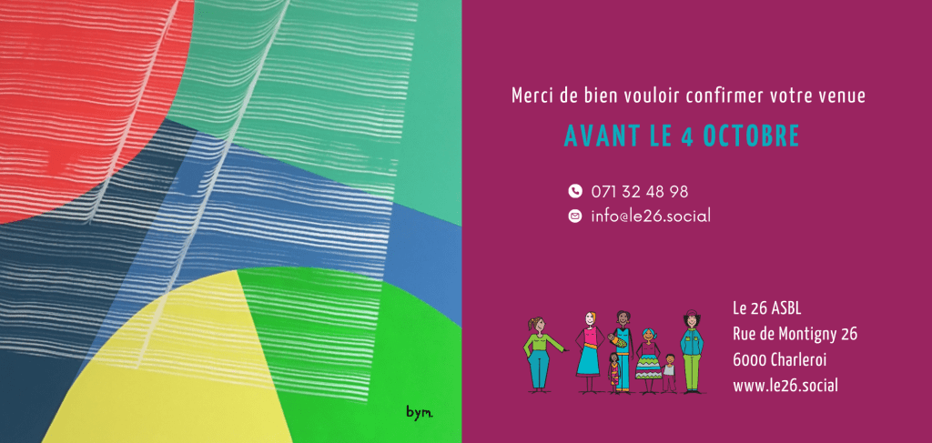 Soirée caritative le 11 octobre au profit de l'aval "Le 26"